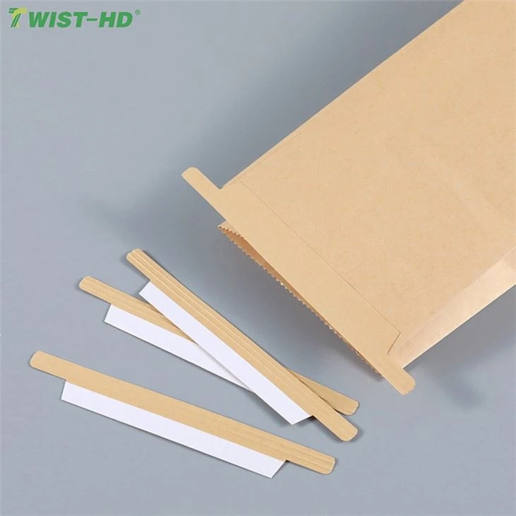 High Quality Paper Double Wire Tin Tie Closure For Bags